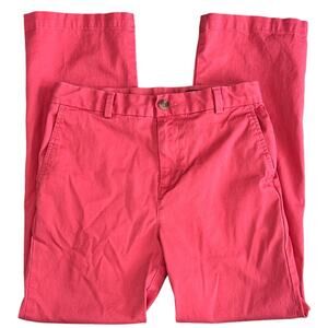 VINEYARD VINES Boys Breaker Pants Jetty Red Size 16